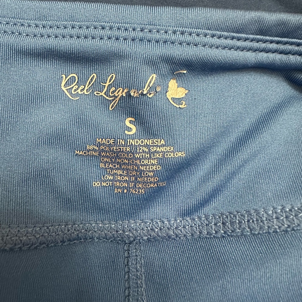 Reel Legends Active Wear shorts, blue size small like new - Picture 3 of 4